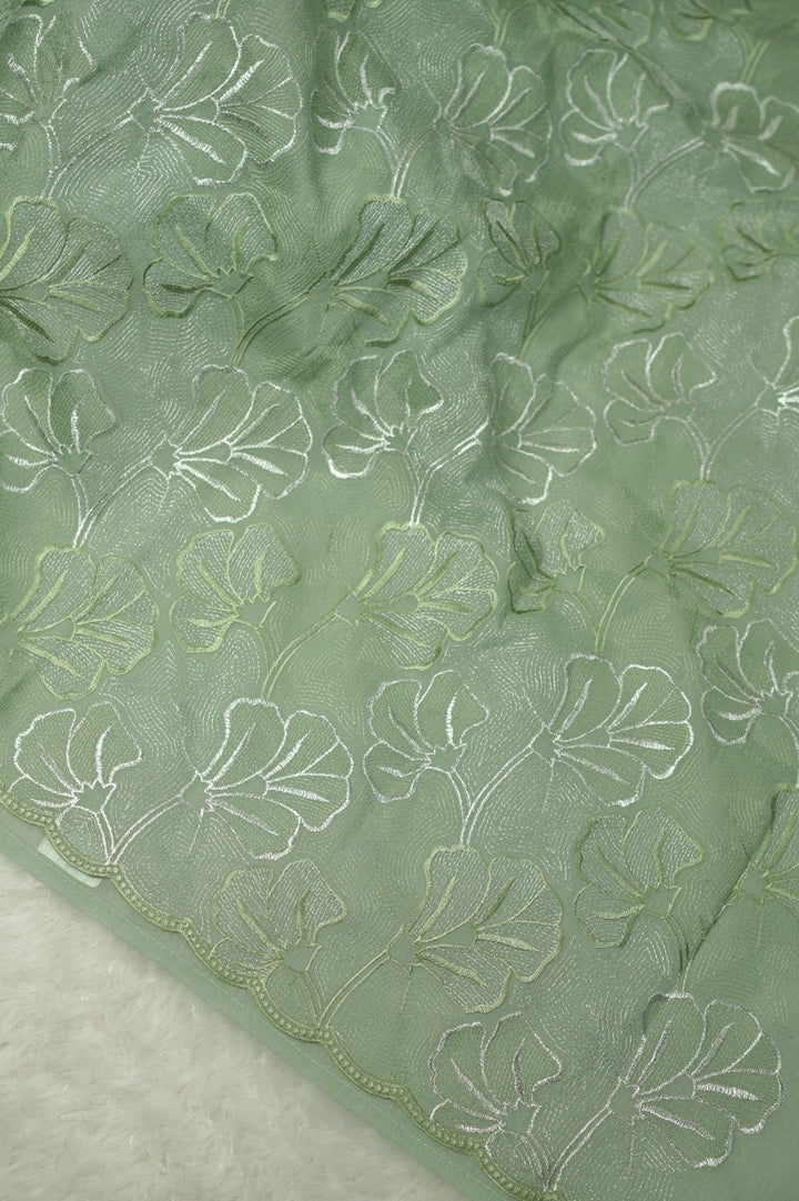 Crushed organza salwar TSS5697