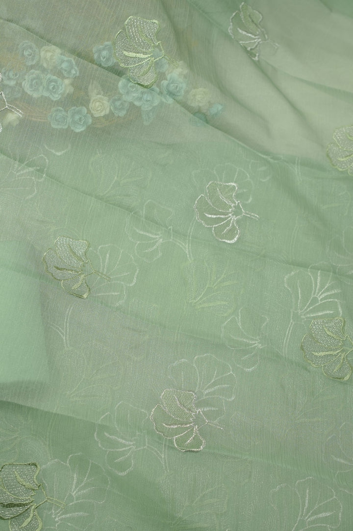 Crushed organza salwar TSS5697
