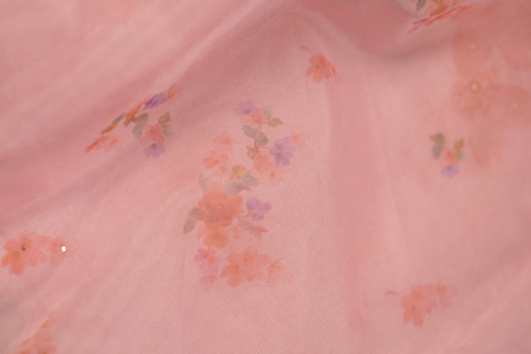 Nylon Organza Saree TSA01191