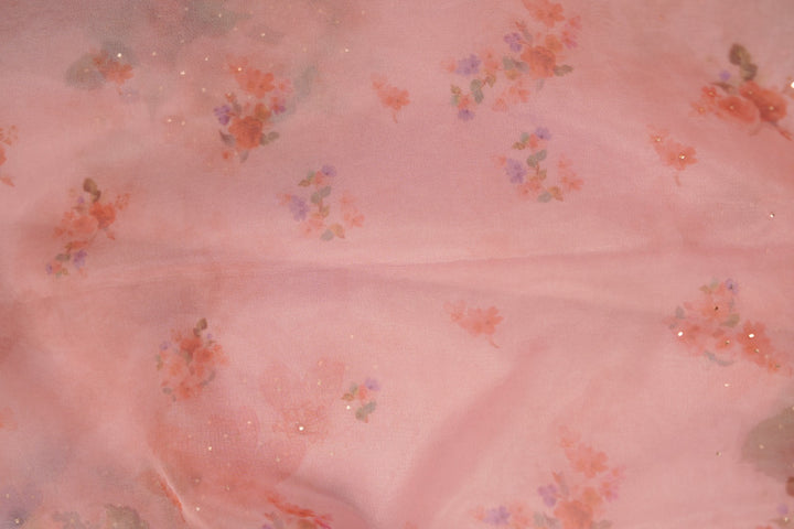 Nylon Organza Saree TSA01191