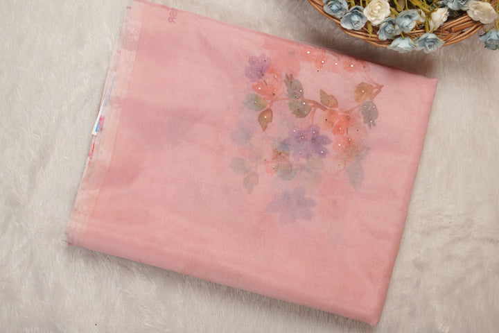 Nylon Organza Saree TSA01191