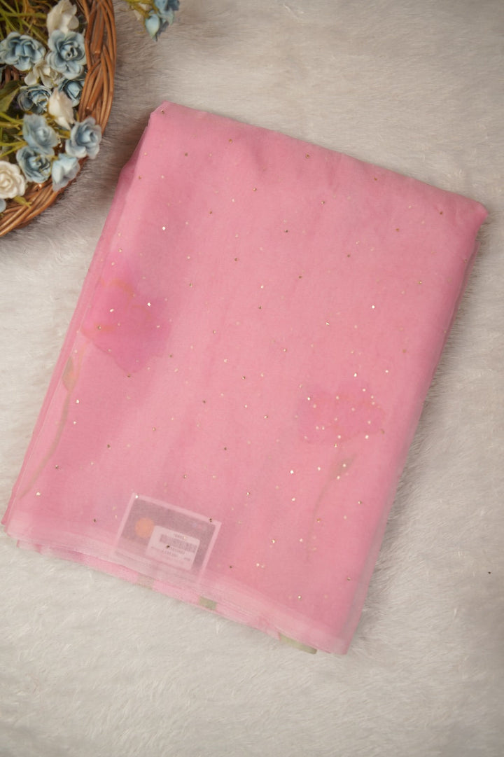 Nylon Organza Saree TSA01186