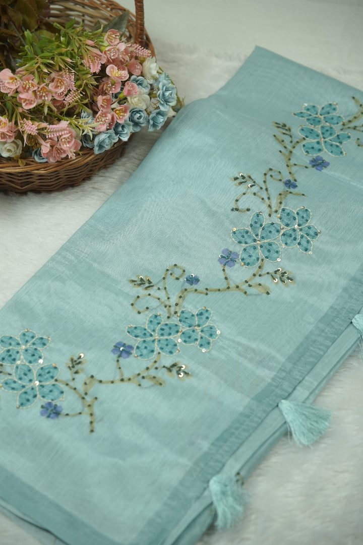 Semi Silk Saree TSA5702