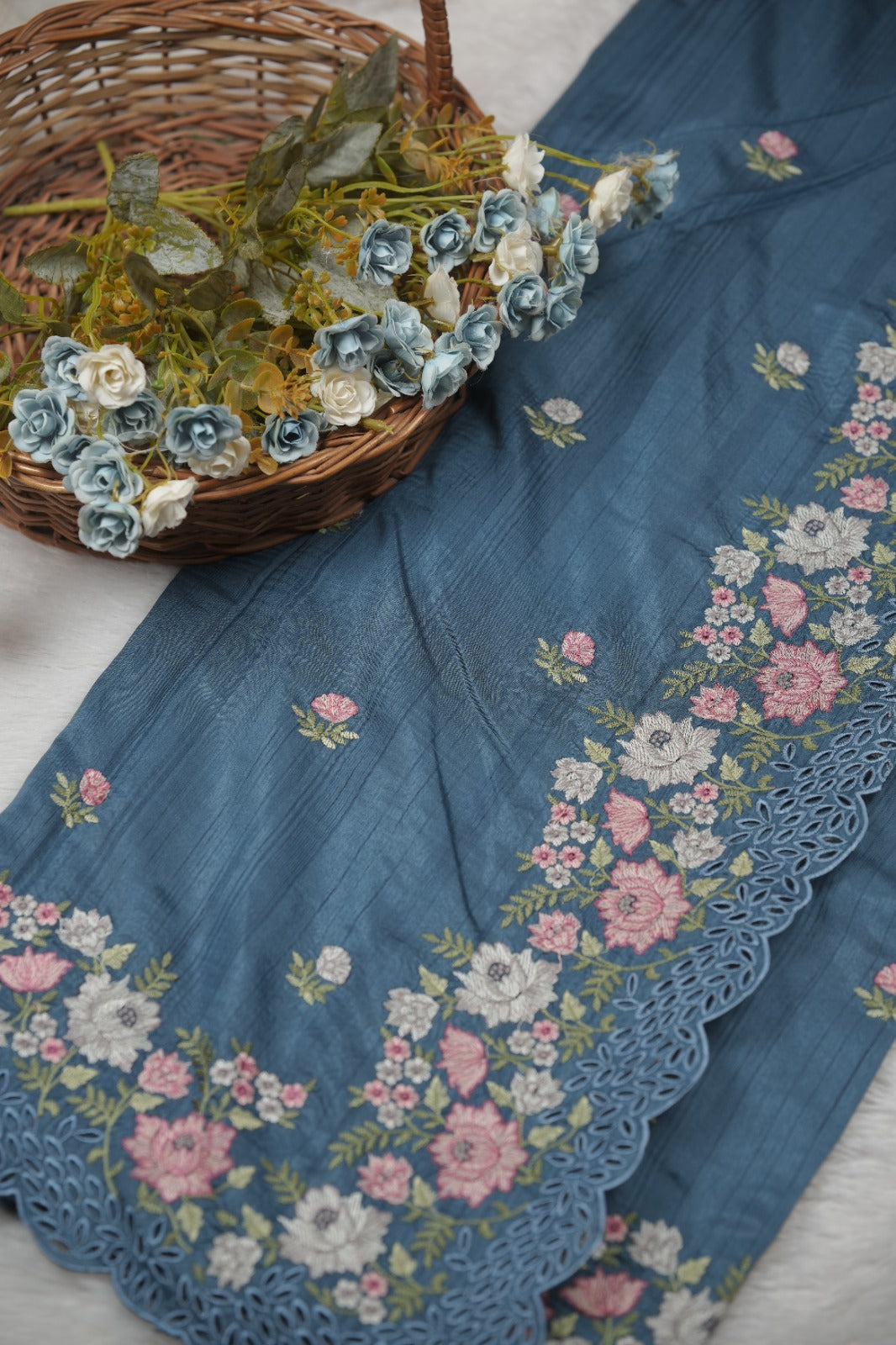 Semi Silk Saree TSA5701