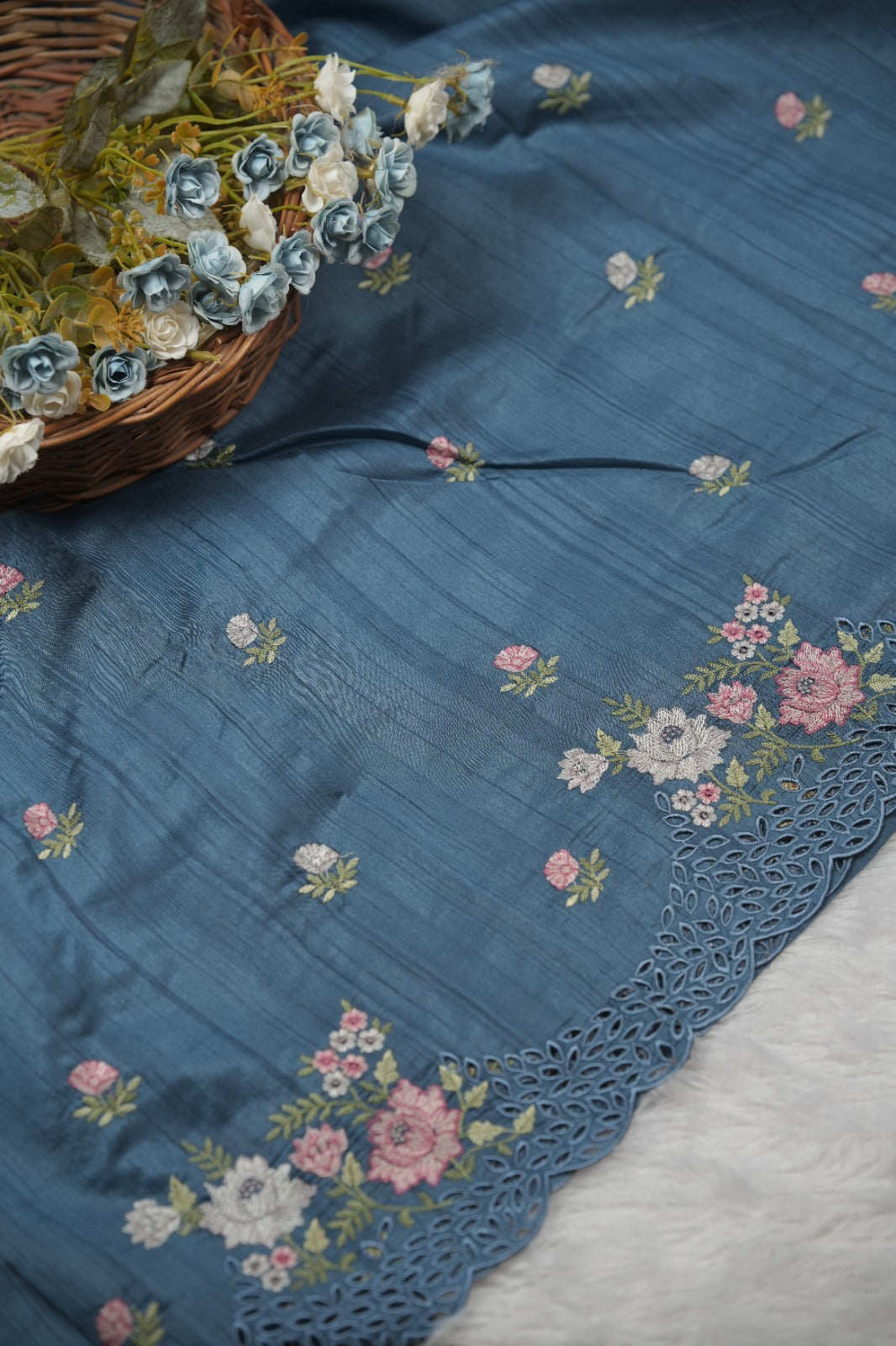 Semi Silk Saree TSA5701