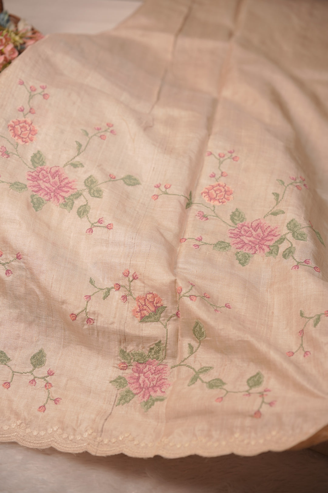 Tussar Silk Saree TSA5740