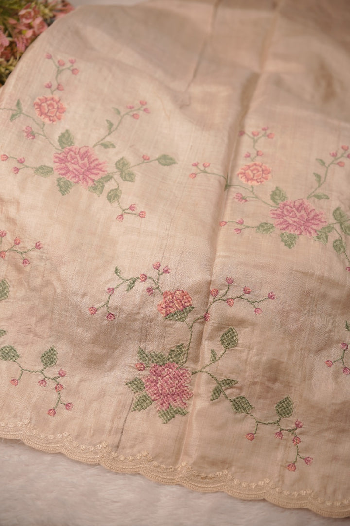 Tussar Silk Saree TSA5740