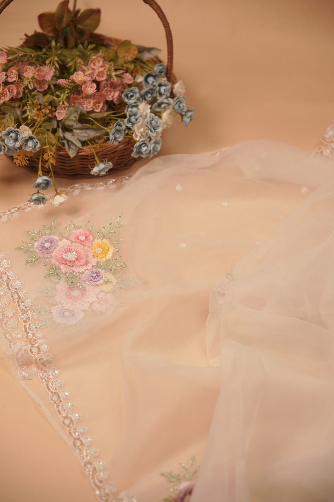 Organza Saree TSA5708