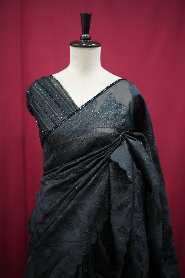 Turkish Organza Saree TTSA1001