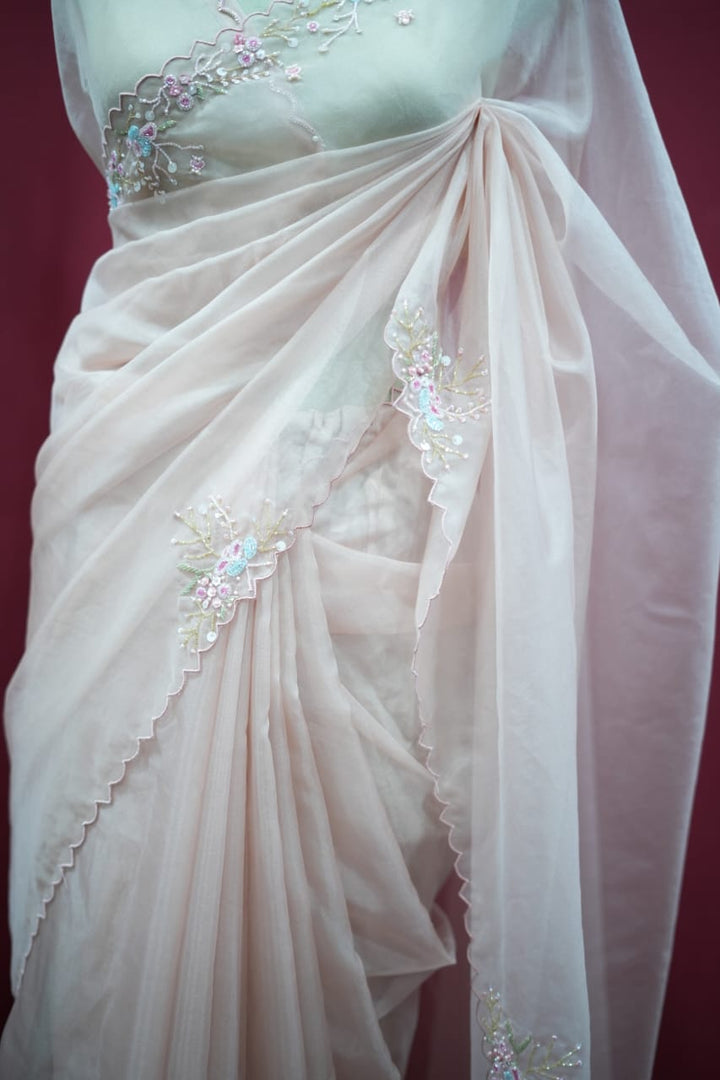 Organza Saree TST1040