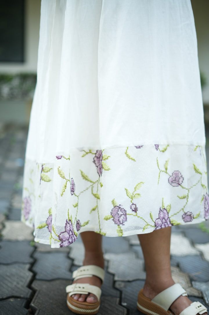 A-line midi dress TKTF1025