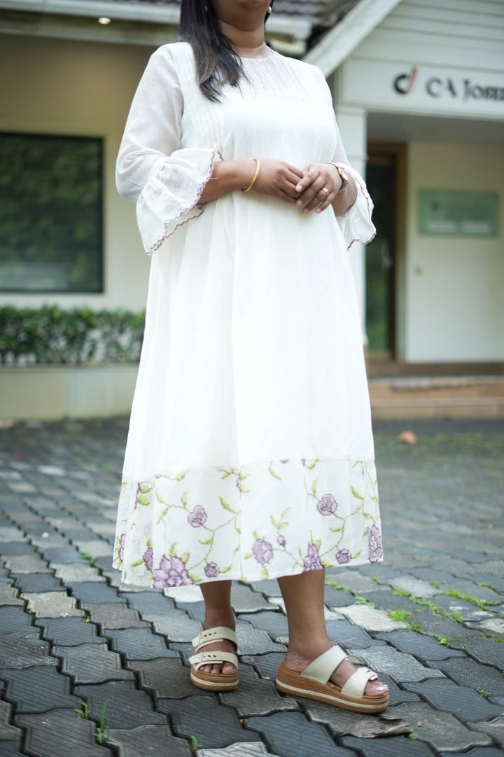 A-line midi dress TKTF1025