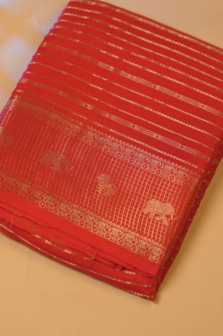 Semi Banarasi Saree TSA01215