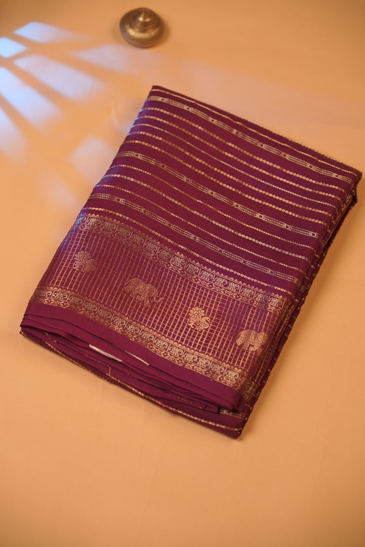 Semi Banarasi Saree TSA01216