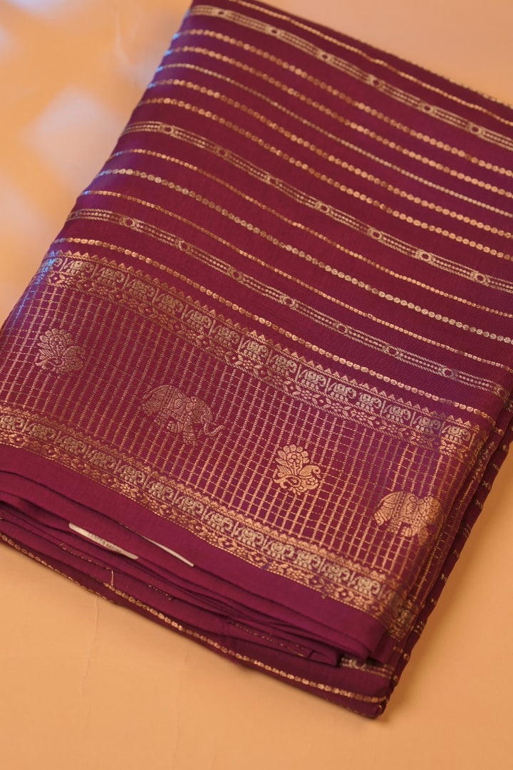 Semi Banarasi Saree TSA01216