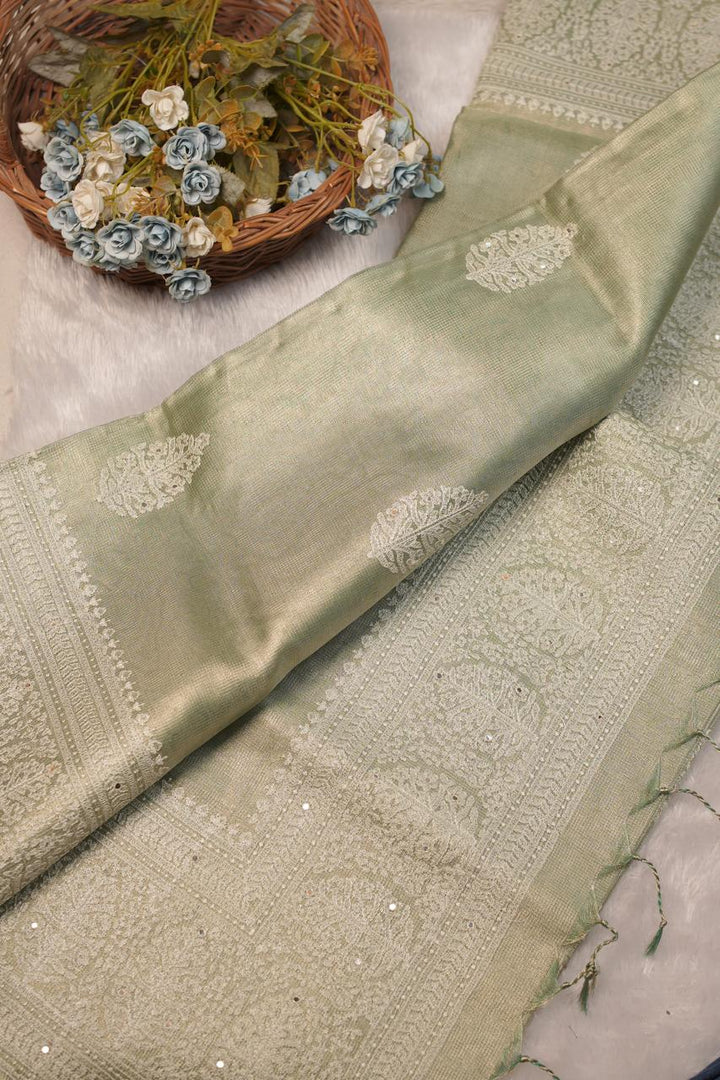 Tissue Net Saree TSA5721