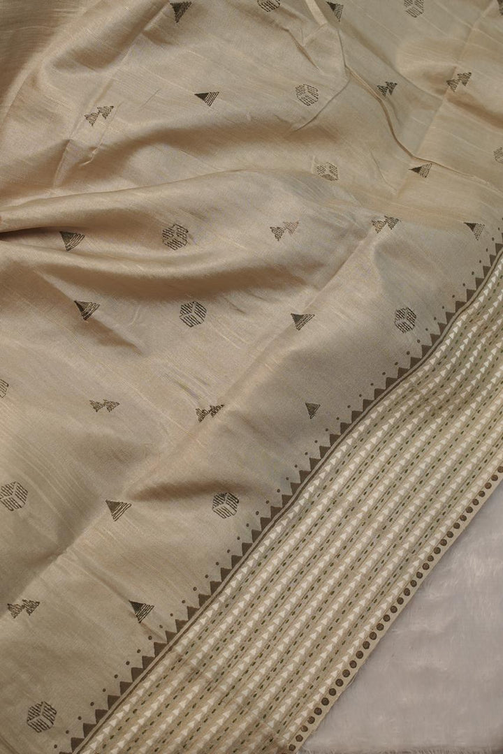 Semi Tussar Saree TSA5722