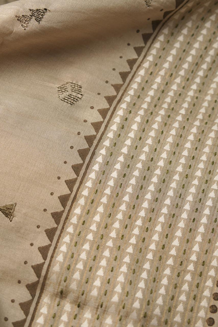 Semi Tussar Saree TSA5722