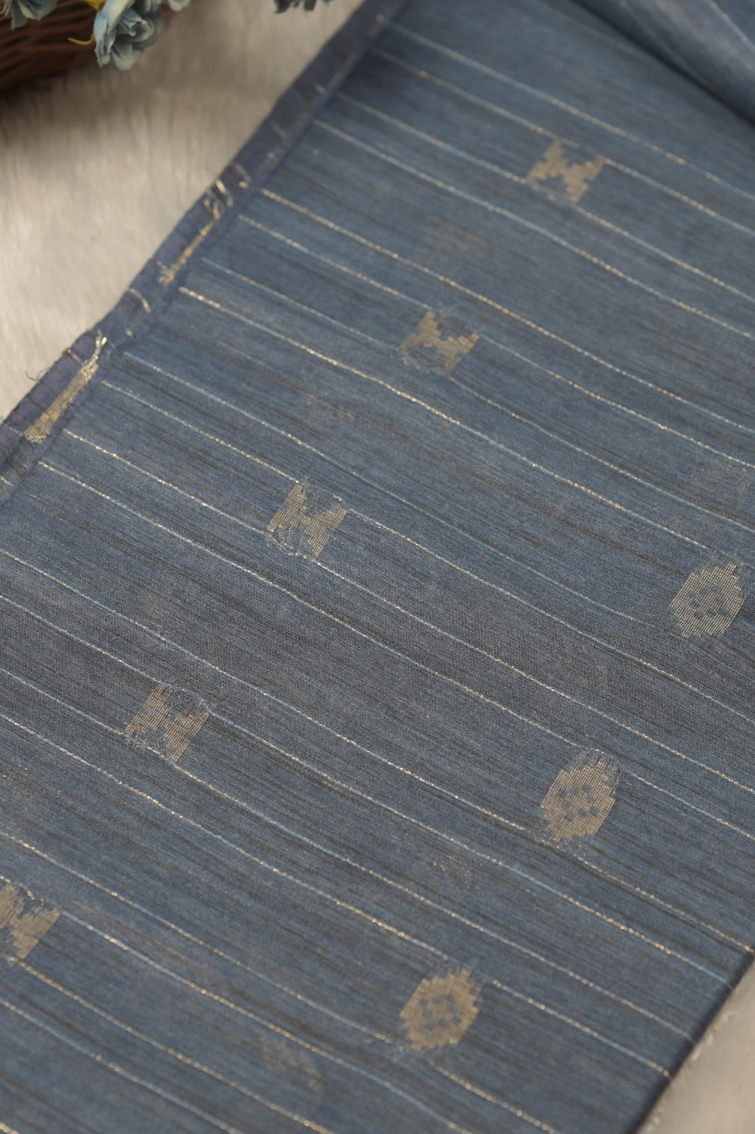 Linen Cotton Saree TSA01256
