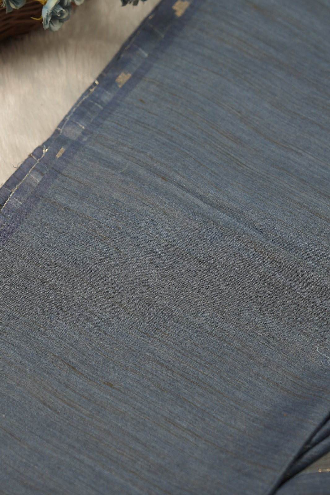 Linen Cotton Saree TSA01256