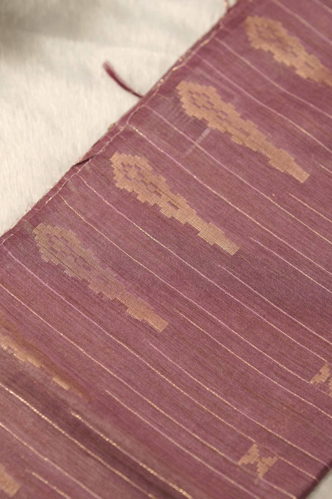 Linen Cotton Saree TSA01255