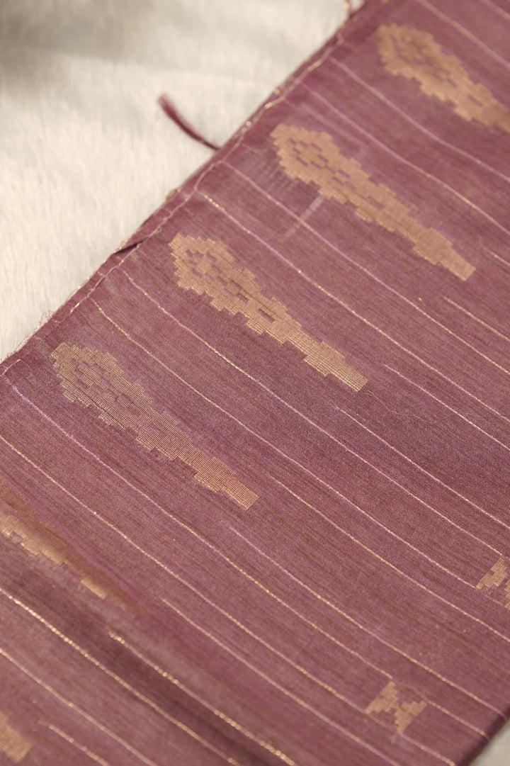 Linen Cotton Saree TSA01255