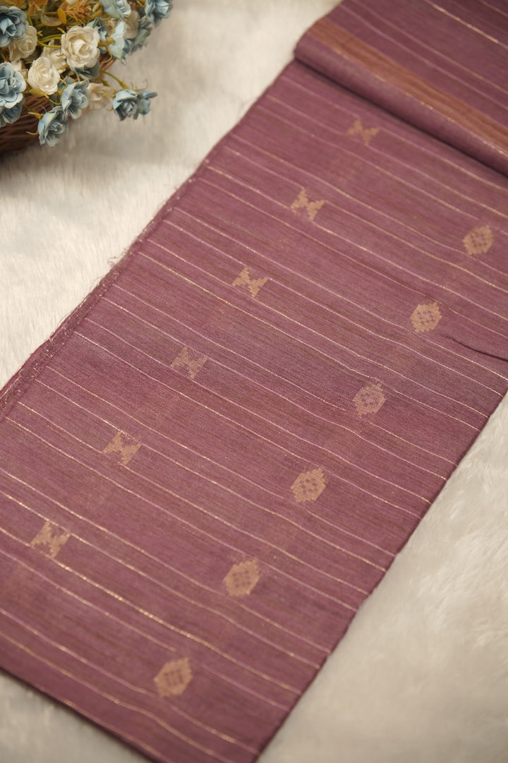 Linen Cotton Saree TSA01255