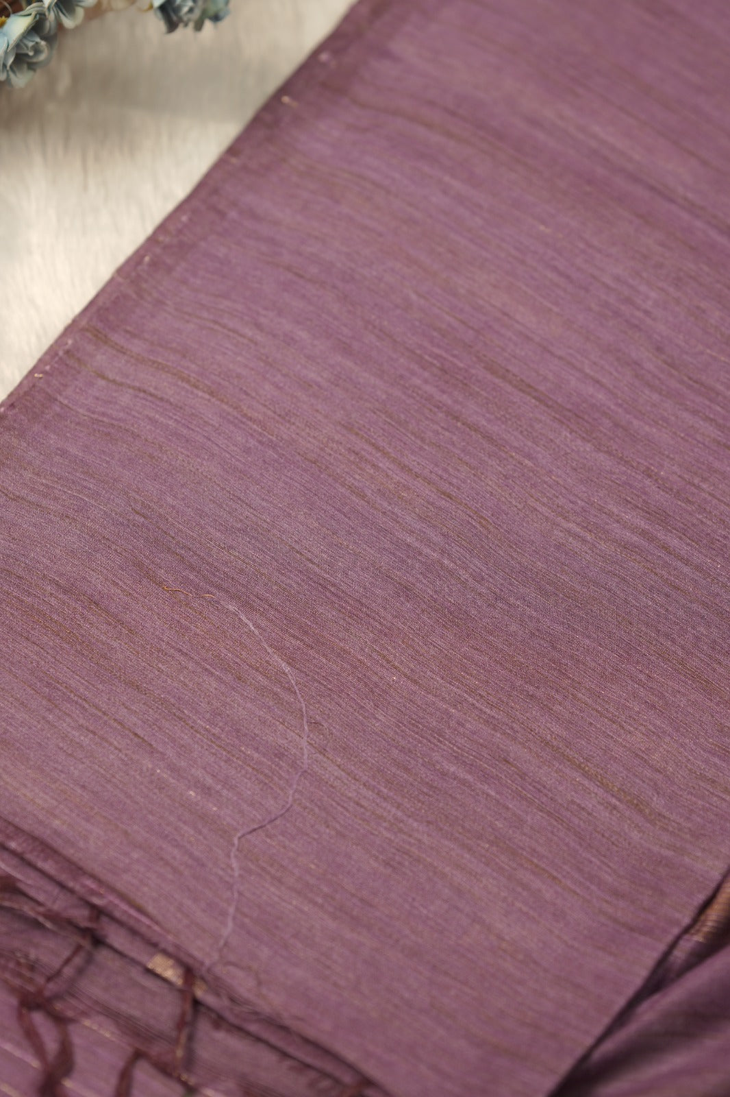 Linen Cotton Saree TSA01254