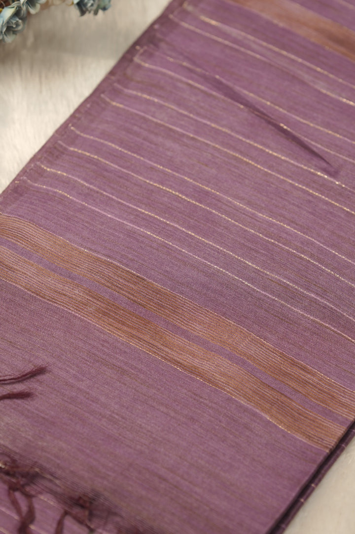 Linen Cotton Saree TSA01254