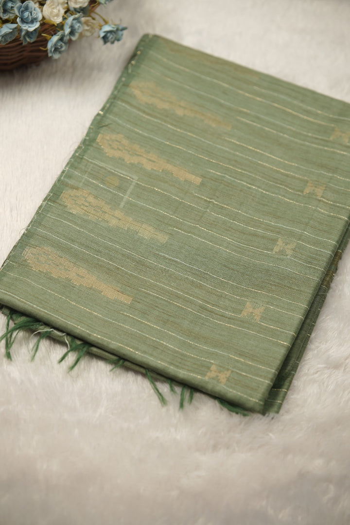 Linen Cotton Saree TSA01253
