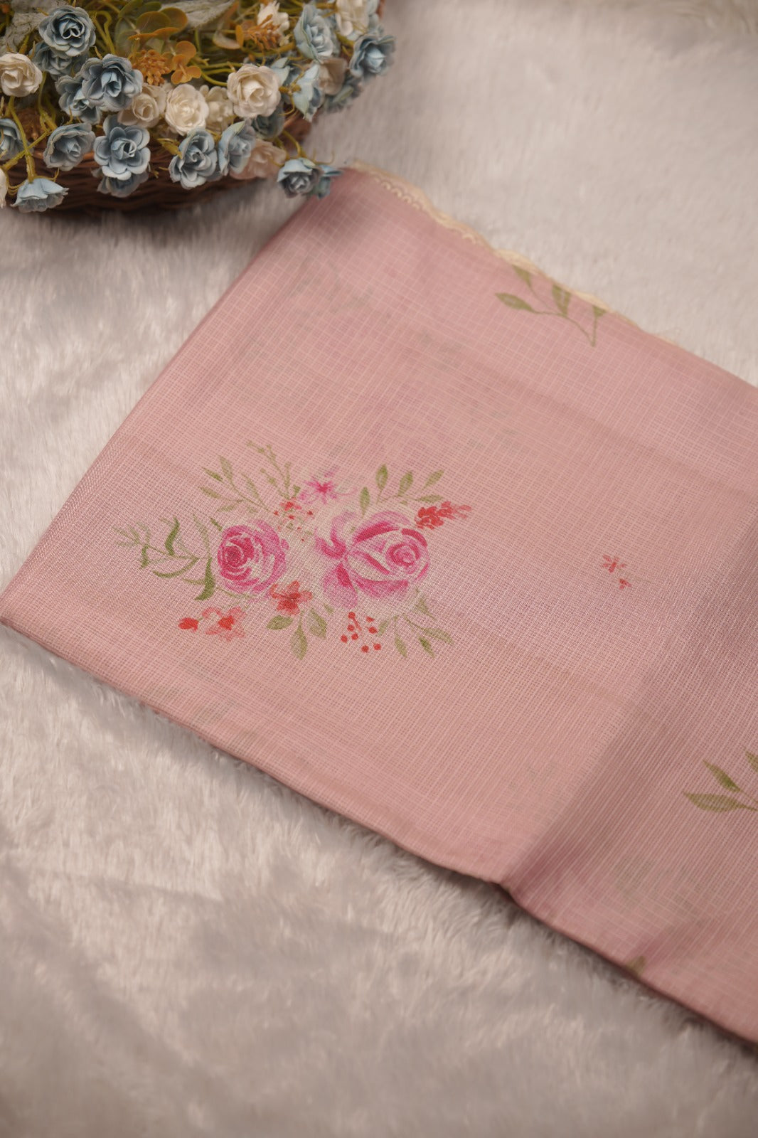 Kota Doria Saree TSA01244