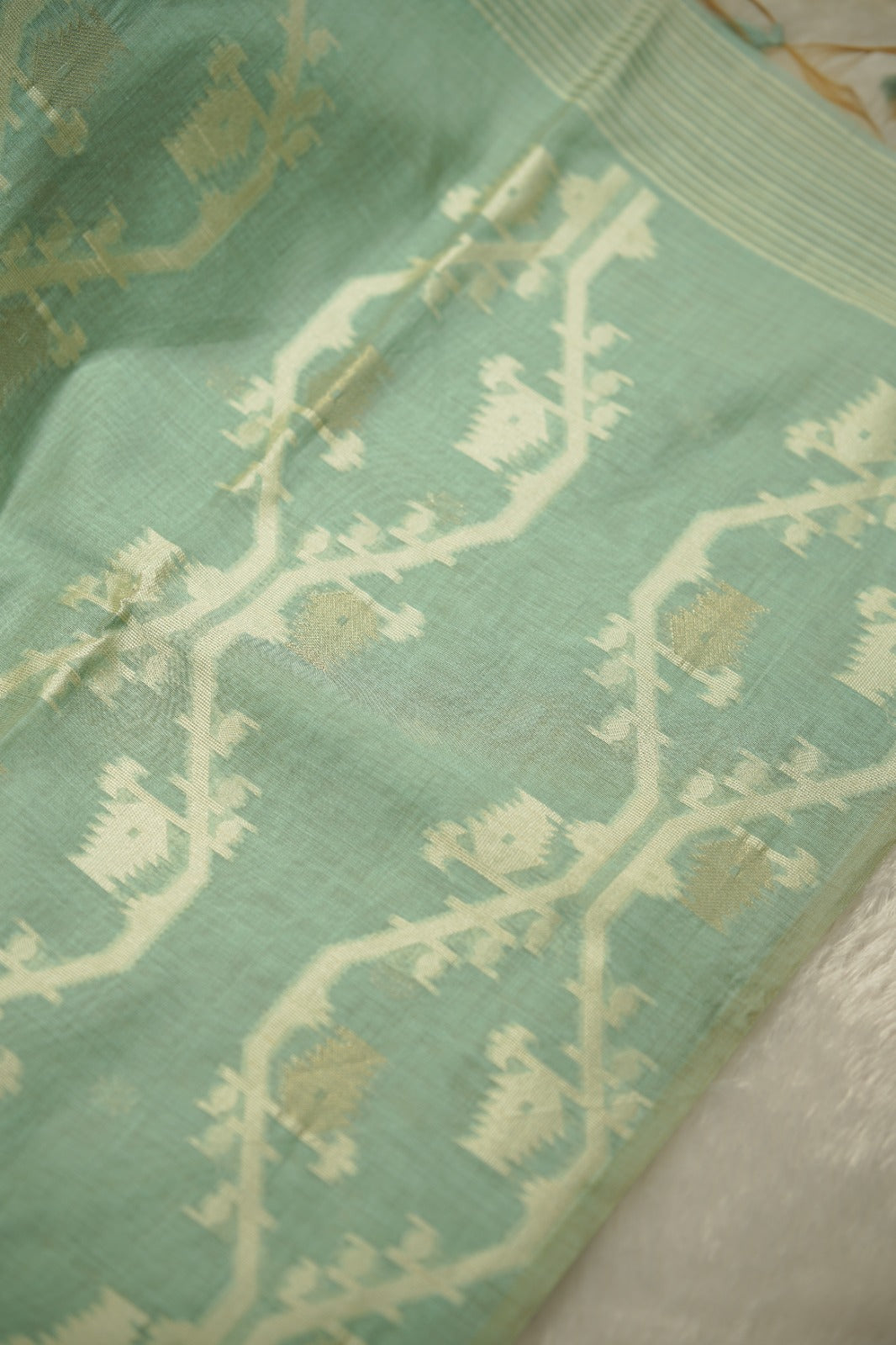 Linen Cotton Saree TSA01262