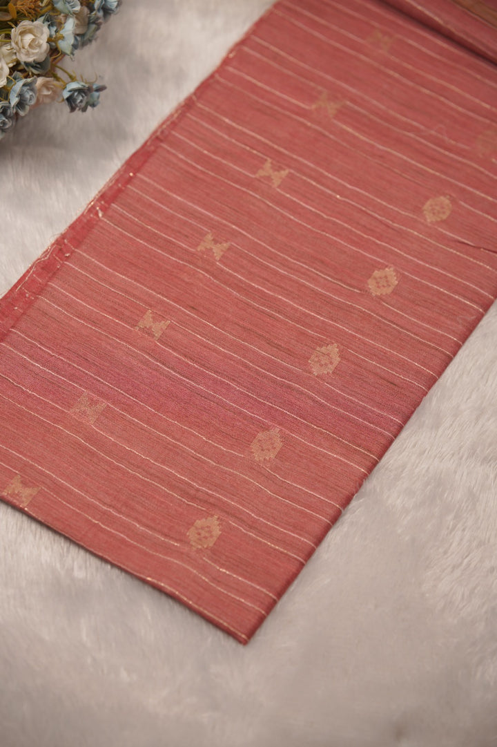 Linen Cotton Saree TSA01257