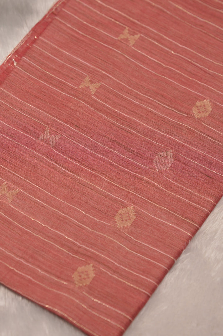 Linen Cotton Saree TSA01257