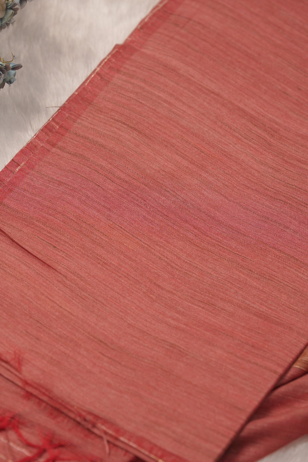 Linen Cotton Saree TSA01257