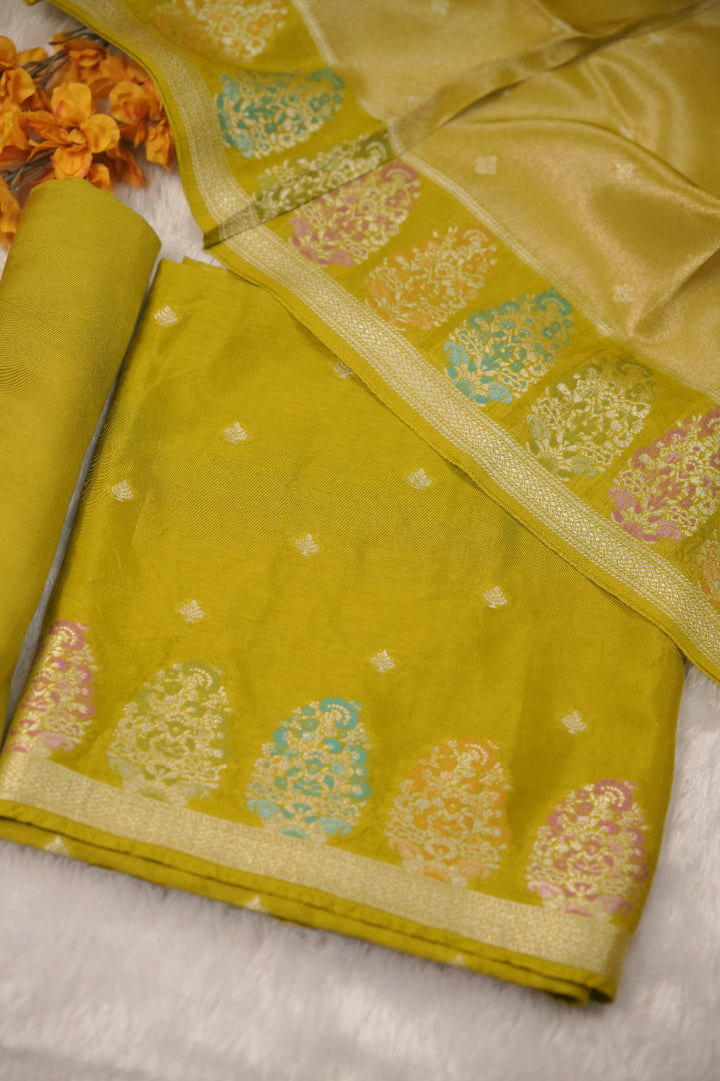 Semi Banarasi Salwar TSS01280