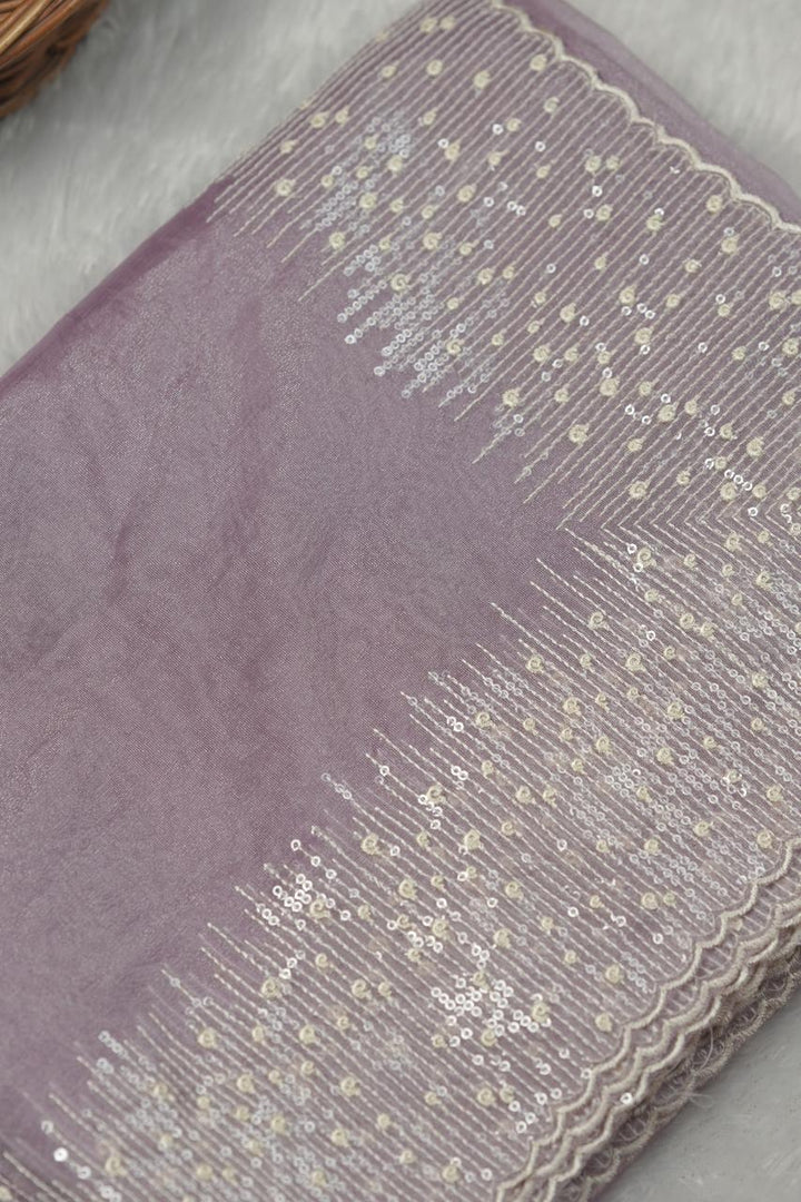 Nylon Organza Saree TSA5738