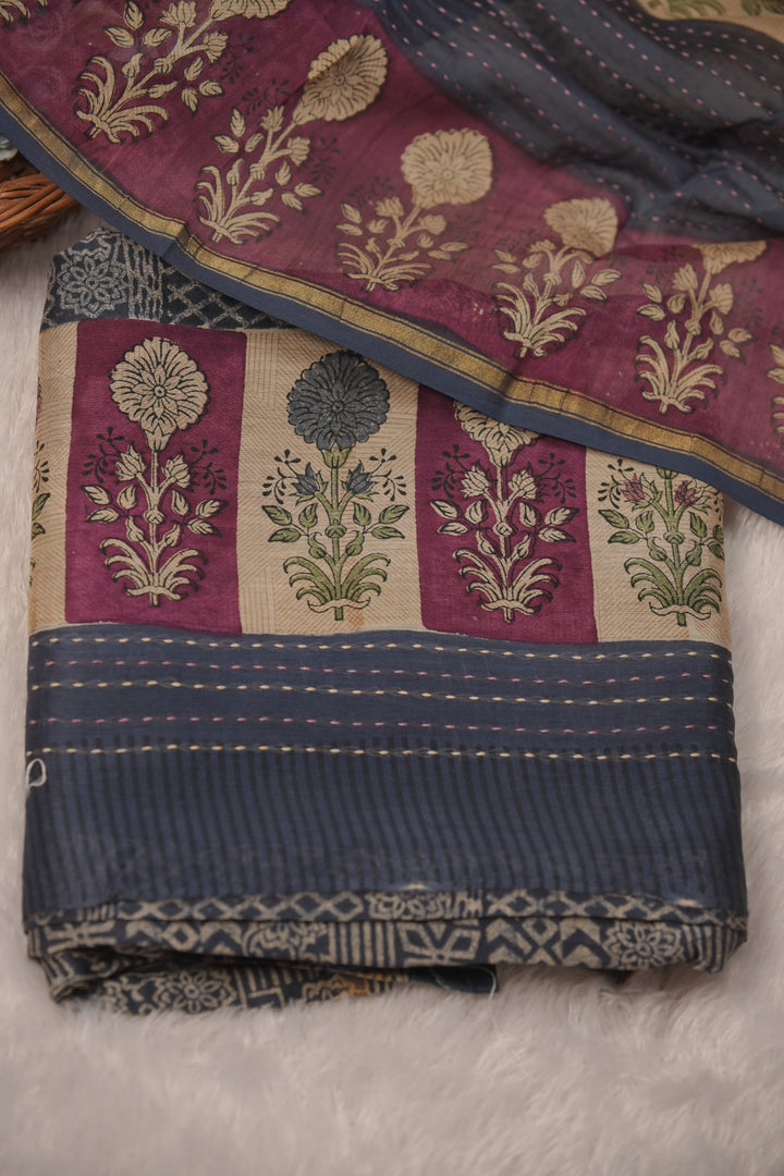 Maheshwari Chanderi Salwar TSS01301