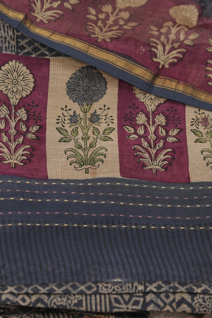 Maheshwari Chanderi Salwar TSS01301
