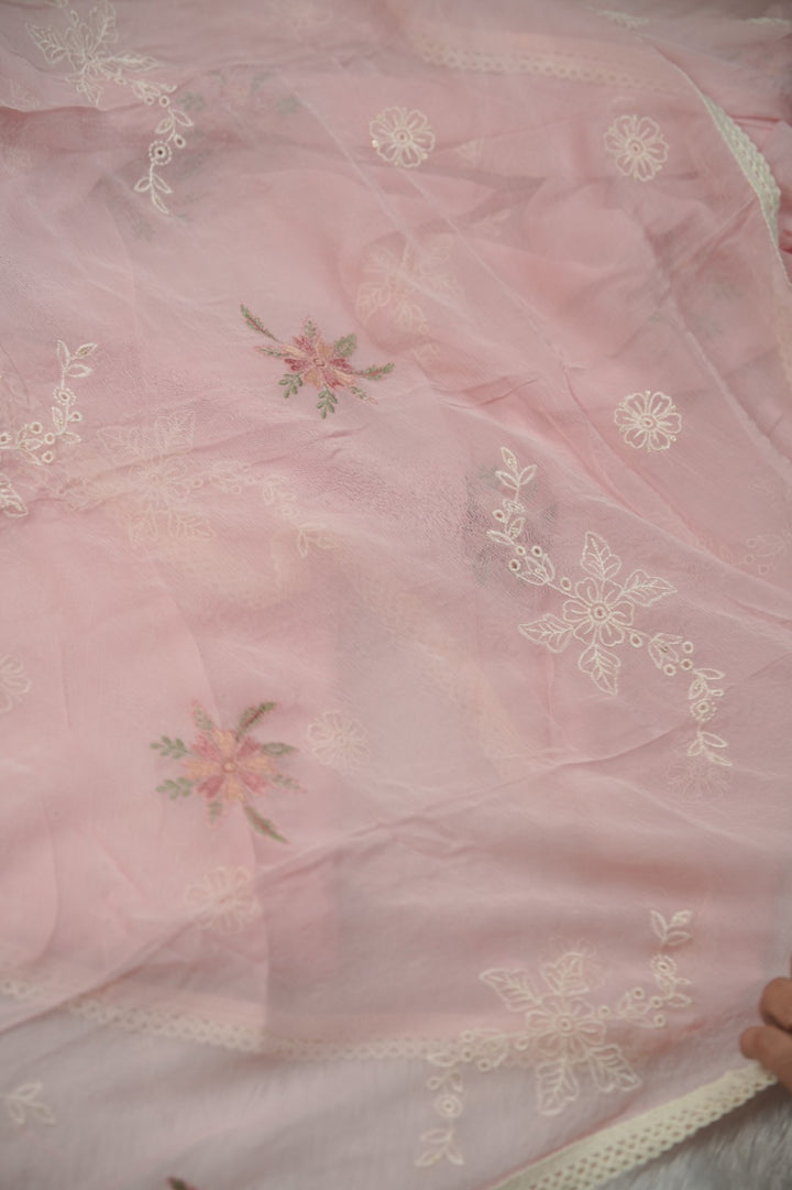 Semi Chanderi Salwar TSS01310