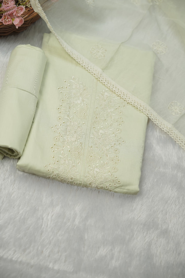 Semi Chanderi Salwar TSS01311