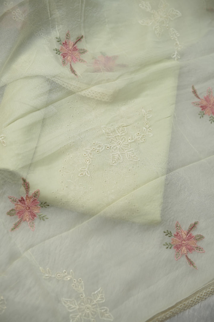 Semi Chanderi Salwar TSS01311