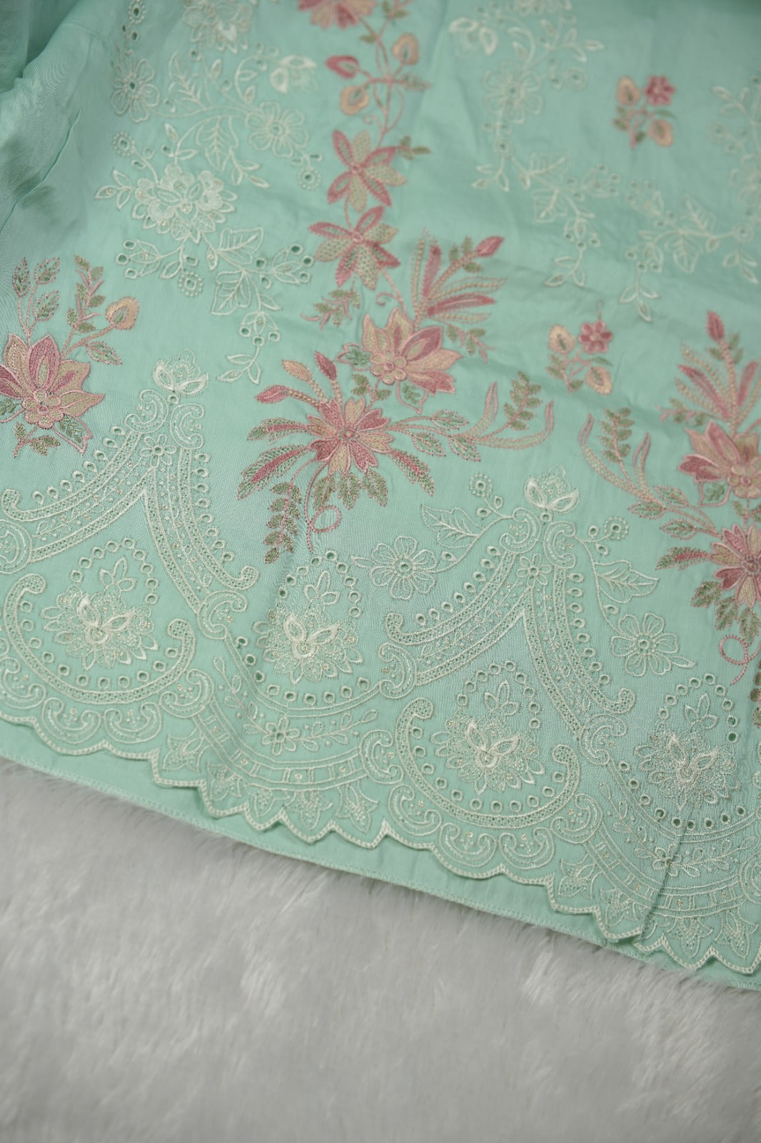 Semi Chanderi Salwar TSS01312