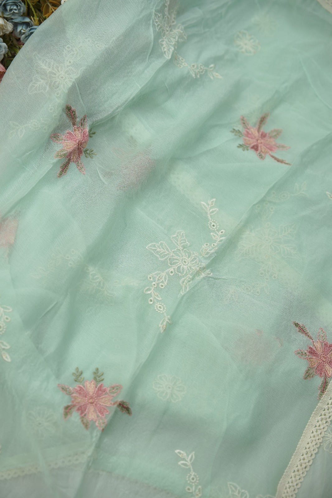 Semi Chanderi Salwar TSS01312