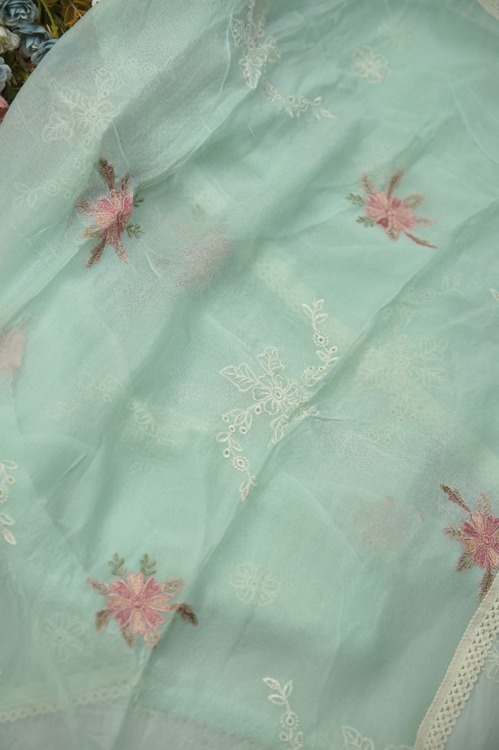 Semi Chanderi Salwar TSS01312