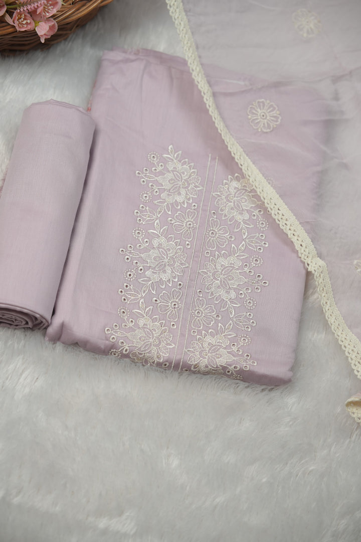 Semi Chanderi Salwar TSS01313