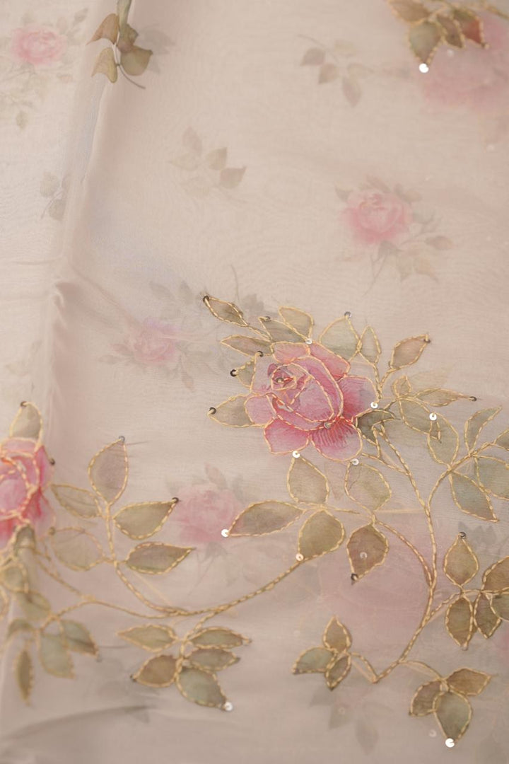 Organza Saree TSA5754