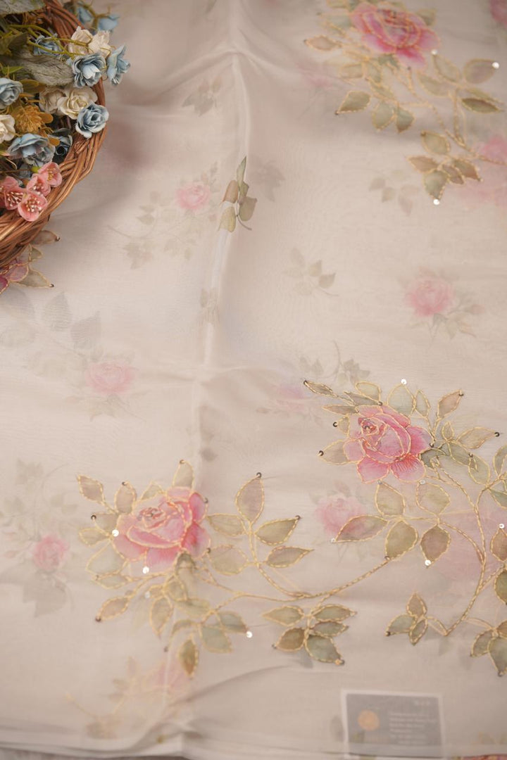 Organza Saree TSA5754