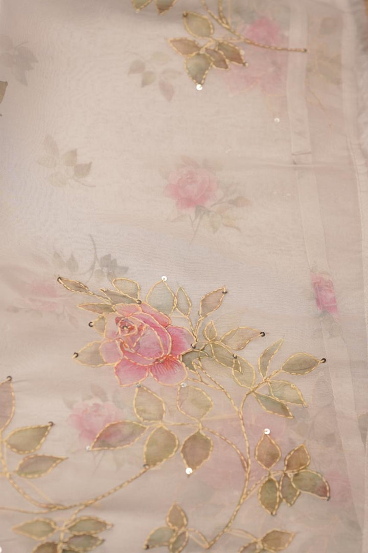 Organza Saree TSA5754