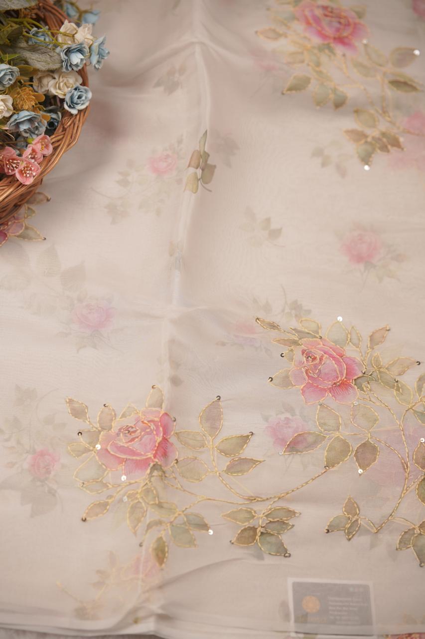 Organza Saree TSA5754